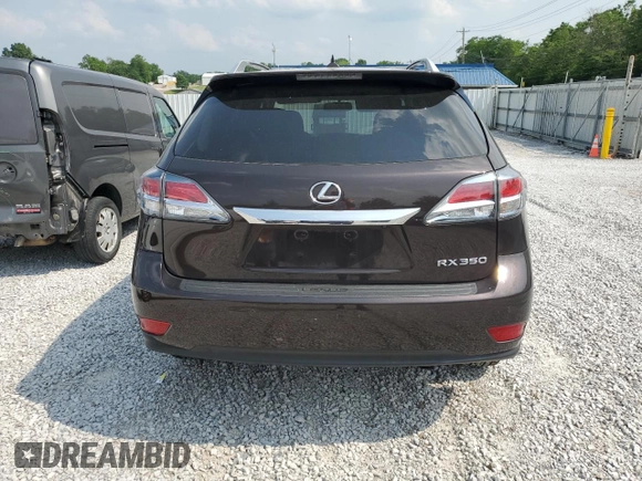 2013 Lexus RX 350 with VIN 2T2BK1BA1DC156408, listed as a Copart auction lot 59391955 with 64,601 mi miles and Salvage title. Bid and sale history available at DreamBid. Image 6.