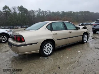 2004 Chevrolet Impala with VIN 2G1WF52E149461517, listed as a Copart auction lot 50537315 with 126,978 mi miles and Salvage Title. Bid and sale history available at carsss.com. Image 3.