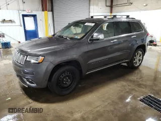 2019 Jeep Grand Cherokee Summit with VIN 1C4RJFJG5KC565896, listed as a Copart auction lot 46842385 with 85,158 mi miles and Salvage Title. Bid and sale history available at carsss.com. Image 1.