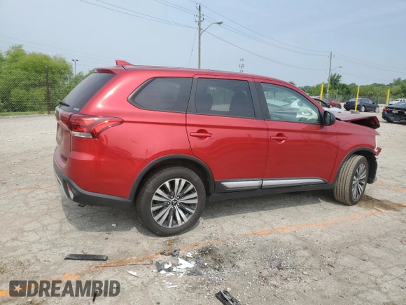 2020 Mitsubishi Outlander ES with VIN JA4AZ3A34LZ014532, listed as a Copart auction lot 60398225 with 79,538 mi miles and Salvage title. Bid and sale history available at DreamBid. Image 3.