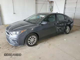 2021 Kia Forte FE with VIN 3KPF24AD7ME320572, listed as a Copart auction lot 55039795 with 65,374 mi miles and Salvage title. Bid and sale history available at DreamBid. Image 1.