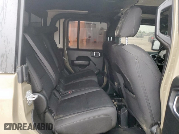 2020 Jeep Gladiator Sport S z VIN 1C6HJTAG0LL168969, wystawiony jako Copart lot #59283365 z przebiegiem 67 810 mil mil oraz Szkoda całkowita • Salvage title. Historia ofert i sprzedaży dostępna na DreamBid. Obrazek 10.