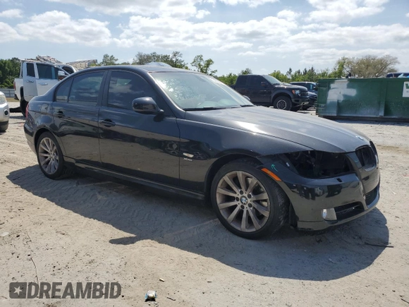2011 BMW 3 Series 328i xDrive with VIN WBAPK5C51BA993726, listed as a Copart auction lot 54269975 with 123,267 mi miles and Salvage Title. Bid and sale history available at DreamBid. Image 4.