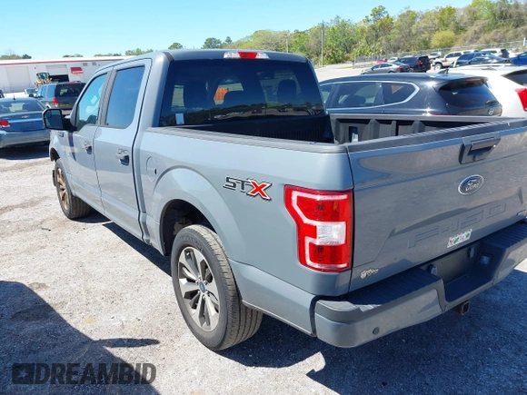 2019 Ford F-150 XL with VIN 1FTEW1CP1KFC29631, listed as a IAAI auction lot 41757364 with 81,796 mi miles and . Bid and sale history available at carsss.com. Image 3.