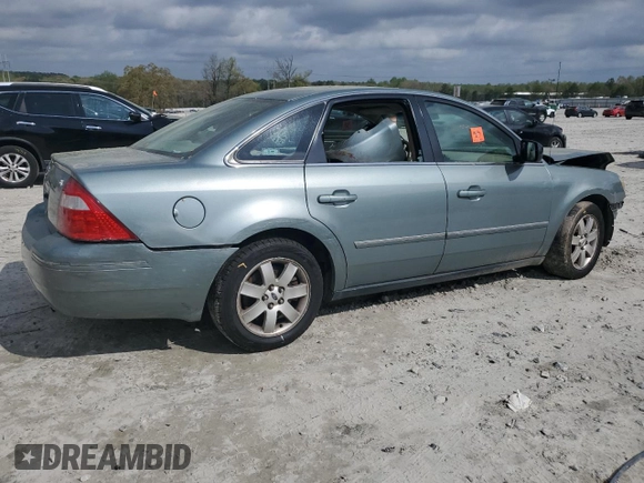 2005 Ford Five Hundred SEL z VIN 1FAFP24125G146179, wystawiony jako Copart lot #50918475 z przebiegiem 159 745 mil mil oraz Szkoda całkowita • Salvage title. Historia ofert i sprzedaży dostępna na DreamBid. Obrazek 3.