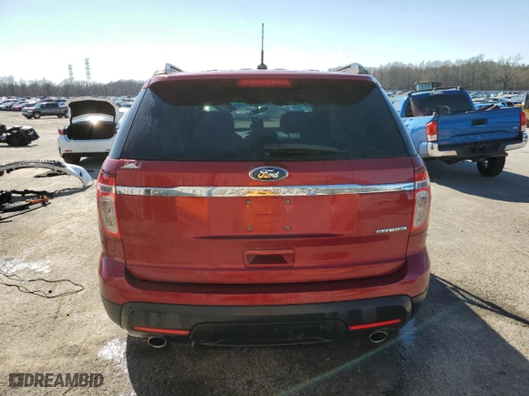 2015 Ford Explorer with VIN 1FM5K7B81FGA51191, listed as a Copart auction lot 45724795 with 0 mi miles and Non Repairable. Bid and sale history available at carsss.com. Image 6.