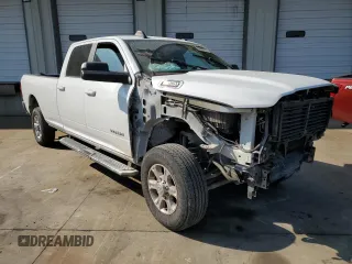 2020 Ram 2500 Big Horn with VIN 3C6UR5JJ2LG200364, listed as a Copart auction lot 70849704 with 93,155 mi miles and Salvage Title. Bid and sale history available at carsss.com. Image 4.
