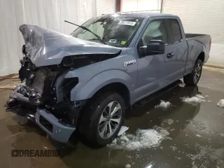 2019 Ford F-150 XL with VIN 1FTFX1E5XKFA90919, listed as a Copart auction lot 39277513 with Not provided miles and . Bid and sale history available at DreamBid. Image 1.
