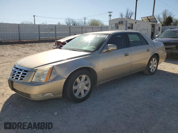 2006 Cadillac DTS 1SB z VIN 1G6KD57Y66U101604, wystawiony jako Copart lot #49918215 z przebiegiem 192 825 mil mil oraz Czysty tytuł • Clean title. Historia ofert i sprzedaży dostępna na DreamBid. Obrazek 1.