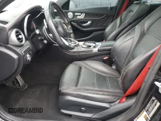 2016 Mercedes-Benz C 450 AMG with VIN 55SWF6EBXGU141562, listed as a Copart auction lot 52255705 with Not Provided miles and Clean Title. Bid and sale history available at carsss.com. Image 7.