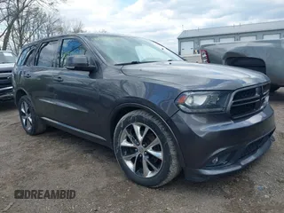 2014 Dodge Durango R/T z VIN 1C4SDJCT9EC581805, wystawiony jako IAAI lot #41977434 z przebiegiem 158 447 mil mil oraz . Historia ofert i sprzedaży dostępna na DreamBid. Obrazek 1.