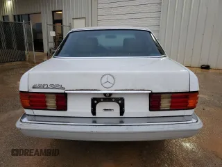 1991 Mercedes-Benz 420 with VIN WDBCA35E8MA607598, listed as a Copart auction lot 81596014 with 172,008 mi miles and Clean Title. Bid and sale history available at carsss.com. Image 6.