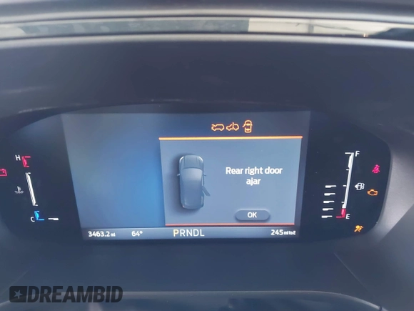 2024 Ford Escape ST-Line with VIN 1FMCU0MZ7RUA96544, listed as a IAAI auction lot 41830465 with 3,463 mi miles and . Bid and sale history available at DreamBid. Image 7.