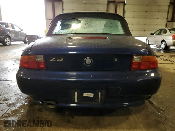 1997 BMW 3 Series 1.9L with VIN 4USCH7323VLE05039, listed as a Copart auction lot 63006834 with 37,689 mi miles and Salvage Title. Bid and sale history available at carsss.com. Image 6.