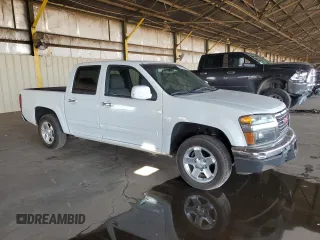 2012 GMC Canyon SLE1 with VIN 1GTD5MFEXC8106491, listed as a Copart auction lot 71813724 with 109,380 mi miles and Clean Title. Bid and sale history available at carsss.com. Image 4.