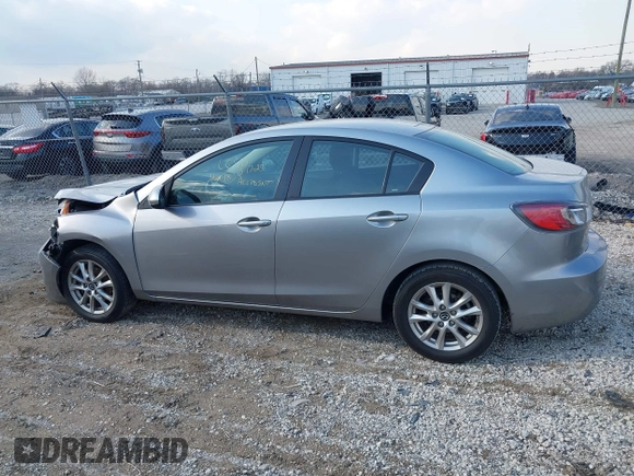 2013 Mazda 3 i SV with VIN JM1BL1TF4D1719757, listed as a IAAI auction lot 41845303 with 134,106 mi miles. Bid and sale history available at carsss.com. Image 14.