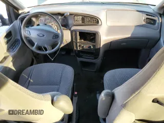 2001 Ford Windstar LX with VIN 2FMZA50401BB38265, listed as a Copart auction lot 47101675 with 229,486 mi miles and Salvage Title. Bid and sale history available at carsss.com. Image 8.