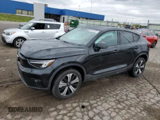 2023 Volvo C40 Plus with VIN YV4ED3GL1P2064913, listed as a Copart auction lot 72328933 with 12,142 mi miles. Bid and sale history available at carsss.com. Image 1.