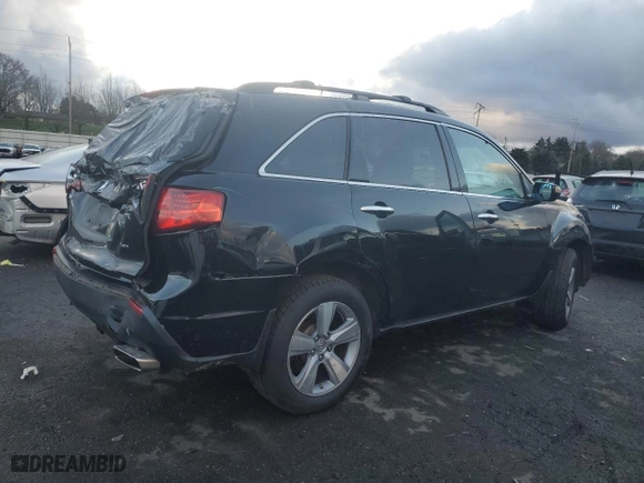 2011 Acura MDX with VIN 2HNYD2H22BH520458, listed as a Copart auction lot 86750244 with 147,669 mi miles and Salvage Title. Bid and sale history available at carsss.com. Image 3.