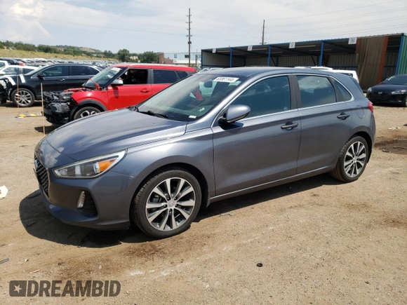 2018 Hyundai Elantra GT with VIN KMHH35LE4JU009255, listed as a Copart auction lot 63361144 with 74,530 mi miles and Clean Title. Bid and sale history available at carsss.com. Image 1.