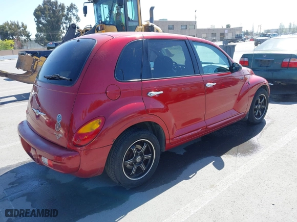 2003 Chrysler PT Cruiser GT with VIN 3C8FY78G13T567949, listed as a IAAI auction lot 42094335 with 1 mi miles. Bid and sale history available at carsss.com. Image 4.