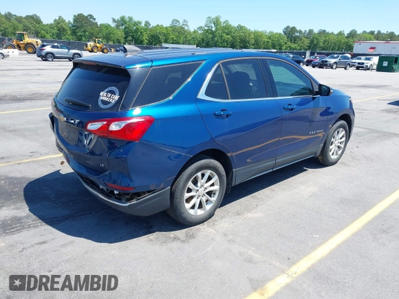 2019 Chevrolet Equinox LT with VIN 2GNAXKEV9K6236308, listed as a IAAI auction lot 42126656 with 106,074 mi miles and . Bid and sale history available at DreamBid. Image 4.