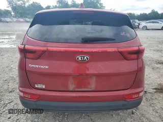 2018 Kia Sportage LX z VIN KNDPMCACXJ7436215, wystawiony jako Copart lot #57207445 z przebiegiem 87 618 mil mil oraz Szkoda całkowita • Salvage title. Historia ofert i sprzedaży dostępna na DreamBid. Obrazek 6.