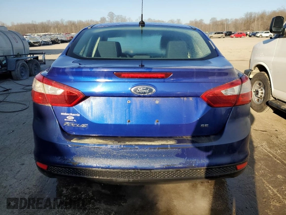 2012 Ford Focus SE with VIN 1FAHP3F22CL233587, listed as a Copart auction lot 48890055 with 71,322 mi miles and Salvage Title. Bid and sale history available at DreamBid. Image 6.