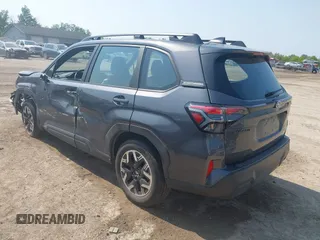 2025 Subaru Forester with VIN JF2SLDAC6SH413255, listed as a IAAI auction lot 42456317 with 1,751 mi miles and . Bid and sale history available at DreamBid. Image 3.