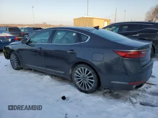 2017 Kia Cadenza Limited with VIN KNALC4J10H5077840, listed as a Copart auction lot 88849015 with 85,763 mi miles and Salvage Title. Bid and sale history available at carsss.com. Image 2.
