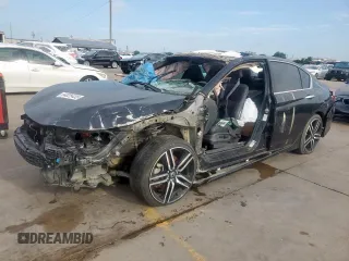 2016 Honda Accord Sport with VIN 1HGCR2F54GA193132, listed as a Copart auction lot 64025435 with Not provided miles and Clean title. Bid and sale history available at DreamBid. Image 1.