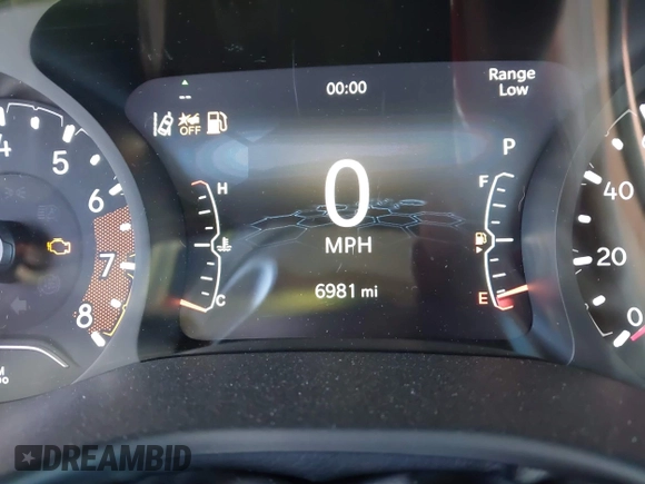 2024 Jeep Compass Trailhawk with VIN 3C4NJDDN4RT135384, listed as a IAAI auction lot 41251948 with 6,981 mi miles and . Bid and sale history available at DreamBid. Image 16.