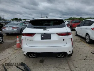 2023 Jaguar F-Pace SVR with VIN SADCZ2EE6PA712007, listed as a Copart auction lot 54000874 with 307 mi miles and Salvage Title. Bid and sale history available at DreamBid. Image 6.