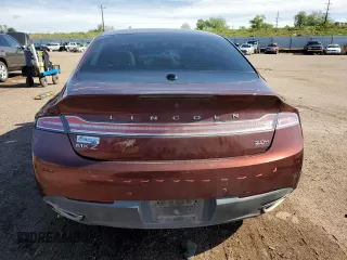 2015 Lincoln MKZ Hybrid with VIN 3LN6L2LUXFR619608, listed as a Copart auction lot 58407575 with 45,710 mi miles and Salvage title. Bid and sale history available at DreamBid. Image 6.