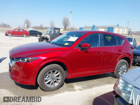 2024 Mazda CX-5 2.5 S Preferred Package with VIN JM3KFBCLXR0407918, listed as a IAAI auction lot 41708803 with 6,156 mi miles. Bid and sale history available at carsss.com. Image 14.