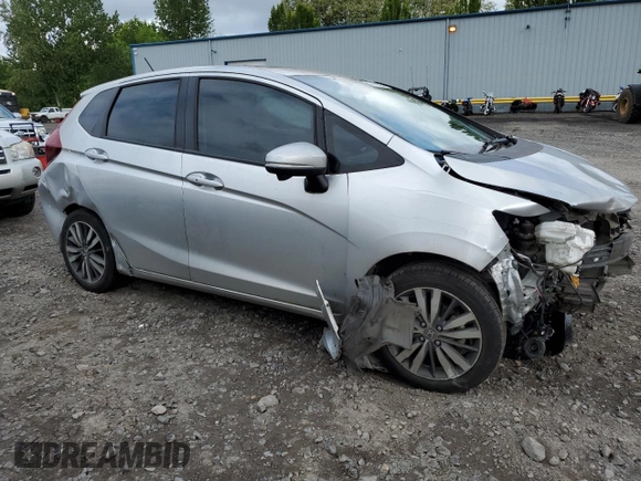 2015 Honda Fit EX-L with VIN 3HGGK5H84FM703169, listed as a Copart auction lot 57472305 with 176,377 mi miles and Salvage title. Bid and sale history available at DreamBid. Image 4.