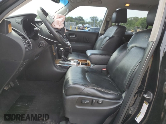 2012 Infiniti QX56 7-passenger z VIN JN8AZ2NE6C9020963, wystawiony jako Copart lot #58392675 z przebiegiem 256 752 mil mil oraz Szkoda całkowita • Salvage title. Historia ofert i sprzedaży dostępna na DreamBid. Obrazek 7.