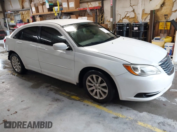 2012 Chrysler 200 LX with VIN 1C3CCBAB0CN222338, listed as a IAAI auction lot 41947154 with 169,737 mi miles and . Bid and sale history available at DreamBid. Image 1.