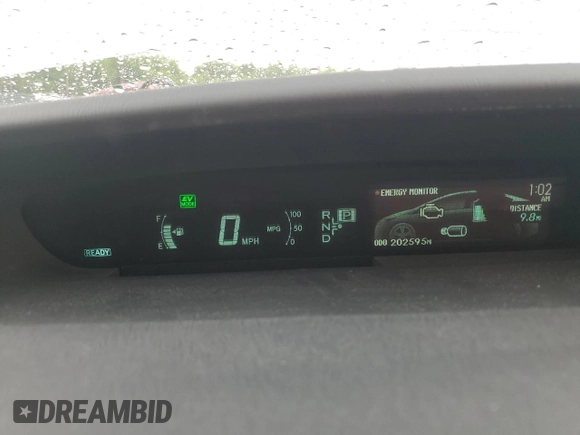 2012 Toyota Prius с VIN JTDKN3DP5C3006267, выставлен на аукционе Copart как лот 62337685 с пробегом 202 595 миль миль и Чистый • Clean title. История ставок и продаж доступна на DreamBid. Изображение 9.