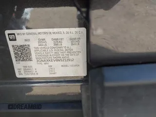 2022 Chevrolet Equinox LT z VIN 3GNAXKEV6NS212912, wystawiony jako IAAI lot #41661467 z przebiegiem 31 242 mil mil oraz . Historia ofert i sprzedaży dostępna na DreamBid. Obrazek 9.