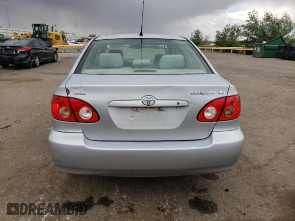 2006 Toyota Corolla CE z VIN 1NXBR30E06Z675050, wystawiony jako Copart lot #57594905 z przebiegiem 251 985 mil mil oraz Szkoda całkowita • Salvage title. Historia ofert i sprzedaży dostępna na DreamBid. Obrazek 6.