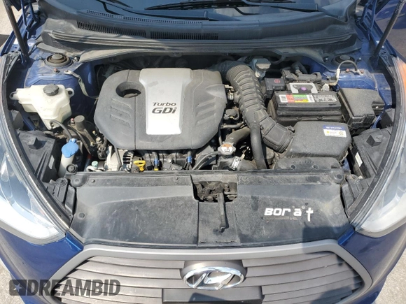 2016 Hyundai Veloster Turbo with VIN KMHTC6AE3GU278777, listed as a Copart auction lot 64387313 with 95,982 mi miles and Salvage Title. Bid and sale history available at carsss.com. Image 13.