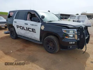 2017 Chevrolet Tahoe Commercial z VIN 1GNLCDEC4HR347859, wystawiony jako IAAI lot #41818284 z przebiegiem 11 317 mil mil oraz . Historia ofert i sprzedaży dostępna na DreamBid. Obrazek 1.