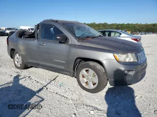 2013 Jeep Compass Sport with VIN 1C4NJCBA1DD131138, listed as a Copart auction lot 73746174 with 118,631 mi miles and Salvage Title. Bid and sale history available at carsss.com. Image 4.