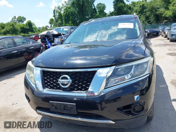 2014 Nissan Pathfinder S with VIN 5N1AR2MM7EC616167, listed as a IAAI auction lot 42667792 with 180,816 mi miles and . Bid and sale history available at DreamBid. Image 6.