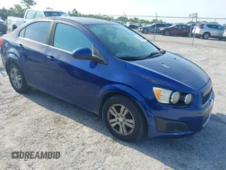 2014 Chevrolet Sonic LT with VIN 1G1JC5SH6E4162431, listed as a IAAI auction lot 42217289 with 172,144 mi miles and . Bid and sale history available at DreamBid. Image 1.