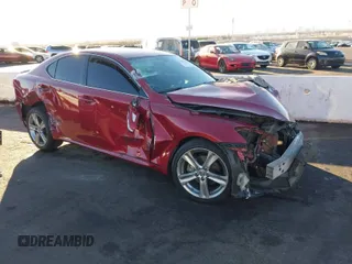 2013 Lexus IS 250 with VIN JTHBF5C2XD5186915, listed as a IAAI auction lot 41081465 with Not Provided miles. Bid and sale history available at carsss.com. Image 1.
