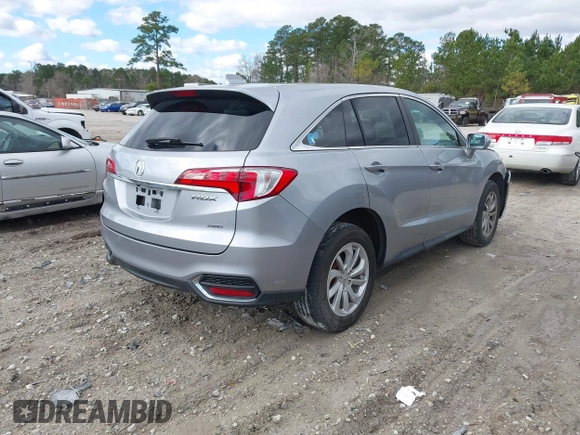 2018 Acura RDX with VIN 5J8TB4H38JL028255, listed as a IAAI auction lot 41711805 with 65,420 mi miles. Bid and sale history available at carsss.com. Image 4.
