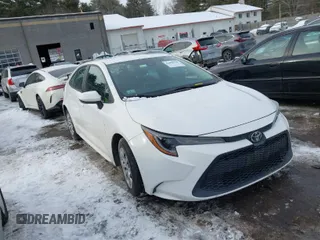 2021 Toyota Corolla LE with VIN 5YFEPMAE1MP177123, listed as a IAAI auction lot 41498332 with 25,908 mi miles. Bid and sale history available at carsss.com. Image 1.