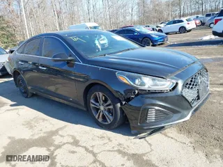2019 Hyundai Sonata SEL with VIN 5NPE34AFXKH761549, listed as a IAAI auction lot 41322828 with 119,287 mi miles. Bid and sale history available at carsss.com. Image 1.